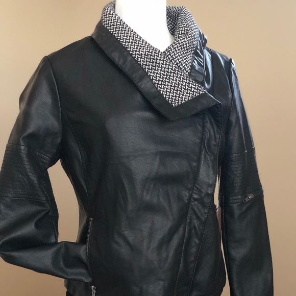 Black Pleather Jacket - Picture 2 of 5